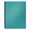 Rocketbook Fusion Smart Notebook, Seven Assorted Page Formats, Teal Cover, 11 x 8.5, 21 Sheets EVRF-L-RCCCEFR